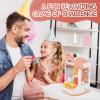 Dulsaera Claw Machine Kids, Mini Candy Machine Vending Arcade Game Toys Girls 3 4 5 6 7 Year Old, Grabber Prize Dispenser Toy w/ 35 Plush Toys Perfect Christmas & Birthday Gifts Ages 8-12 Pink view 2