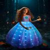 UPORPOR Princess Dress Princess Costume Girls Halloween Outfit for Toddler Christmas Dress for Kids Birthday Party Carnival, 140 view 1