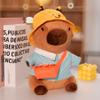 Capybara Plush Clothes & Accessories Set for 10 in Capybara Stuffed Animals - 12 Pcs Dress Up Outfits for Capybara Plush Toys view 4