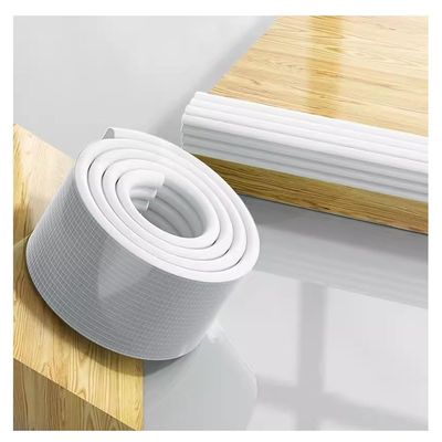 zktoermn Children's Anti-Collision Strip, Multifunctional Edge and Corner Guard Coverage 12 Centimeters Wide Safety Bumper DIY for Sharp Edge of Table, Desk (Color : White, Size : 8m)