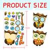 15 Sheets Make Your Own Animal Stickers for Kids Girls Boys Toddlers Create A Face Decal Large Print Pack Custom Waterproof Decals Party Favors Set Craft Sticker Books Supplies view 2