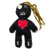 6.2 Handmade Empath Protection Poppet Voodoo Doll, Halloween Decor, Witch Wicca Pagan Altar (Sparkling Ginger Hair) view 4