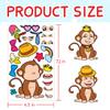 15 Sheets Make Your Own Animal Stickers for Kids Girls Boys Toddlers Face Decal Set Pack Custom Waterproof Decals Party Favors Craft Sticker Books Supplies Decoration Creativity view 2