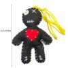 6.2 Handmade Empath Protection Poppet Voodoo Doll, Halloween Decor, Witch Wicca Pagan Altar (Light Golden Blonde Hair) view 2
