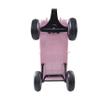 Heavy Duty Kid Wagons for Kids All Terrain Wagon Removable Wooden Wagons, Folding Wagons for Kids Gift, Christmas, Halloween, Back to School (Pink) view 3