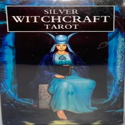 Tarot Decks (Magical Themes) 12-Silver Witchcraft Style Tarot