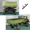 BrewJa Compatible with LDRC LD-P06 LD P06 Unimog Metal Front and Rear Bumper 1/12 RC Truck Car Upgrade Parts Accessories (Color : Chassis Armor) view 4