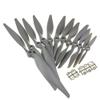 BrewJa 4pcs/lot APC Nylon Propeller 5x5/6x4/7x5/8x4/8x6/9x6/10x5/10x7/11x5.5/12x6/13x6.5/14x7 Props for RC Model Airplane (Color : 4pcs 6X4) view 1