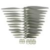 BrewJa 4pcs/lot APC Nylon Propeller 5x5/6x4/7x5/8x4/8x6/9x6/10x5/10x7/11x5.5/12x6/13x6.5/14x7 Props for RC Model Airplane (Color : 4pcs 6X4) view 2