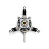 BrewJa Compatible with WLtoys XK K100 K120 K110S V977 V966 RC Helicopter Metal Upgrade Swashplate Blade Clip Rotor Inner Shaft Head DIY Accessory (Color : 03) view 1