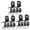 DOITOOL 3sets Motor Mounting Brackets Shaped Motor Holder Precise Mounting for Dc for Installation view 1