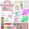5 Pack Nano Tape Bubbles: Double Sided Elastic Bubbles with Glitter - DIY Stress Relief Toys for Kids & Adults, Party Favors, Classroom Gifts view 2