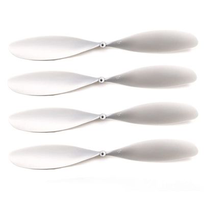 4PCS RC Fixed Wing Drone 6-10Inch Propeller 2-Blade Paddle Shaft Hole 1.5mm Props Compatible with Elastic Rubber Band Powered Aircraft Model (Color : 4pcs 10inch)