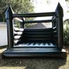 13FT Black Bounce House Castle, Commercial PVC Inflatable Jumping Castle with Air Blower, Suitable for Wedding,Birthday,Parties Decorations, Adult,Kids (13x13x11.5FT) view 4