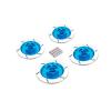 4PCS Aluminum Alloy Brake Disc Wheel Rim Box Hex Adapter 12mm Compatible with Tami-ya Tt-01 Tt02 HPI HSP 94123 1/10 RC On Road Racing Car (Color : Gold, Size : 1) view 4