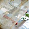Iuokuby Luxurious Modern Jacquard Lace Childern Baby Sheer Curtains Window Treatments for Living Dining Room Bedroom Patio Bay Window(1 Panel, W 100 x L 102 inch, Yellow) view 1