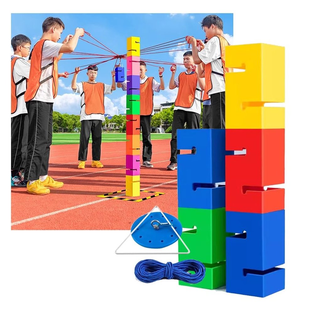 Field Day Game Sets, Outdoor Group Games for Kids Team Building, Fun Team Building Games for Employees (Size : 5PCS)