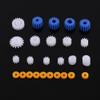 26pcs High Quality Plastic Spindle Worm Gear & Sleeve for Model Making view 4