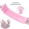 2 in 1 Kids Backpack Safety Leash Child Leashes Prevent Lost Children Harness Leashes Wrist Link 1.5 Meter Toddler Safety Backpack with Leash for Outdoor Use (Pink) view 3