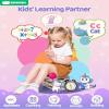 KOKODI Kids Smart Phone, Touchscreen HD Dual Camera Cell Phone for Kids, Christmas Birthday Gifts Dinosaur Child Play Phone for Girls 3-10, Travel Toy Preschool Learning Education Toy view 3