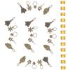 Xmas Hair Cuffs Copper Braiding Accessories for Dreadlocks view 1