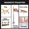 2023 New Magnetic Pen Toy Pen,Decompression Magnet Metal Pen,Fidget Pen,Creative Toy Can Write,Gifts for Family or Friends. (Gold) view 3