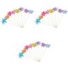 36 pcs Outside Toy Out Door Toys Windmill Toy Pinwheel Colorful DIY Windmill Outdoor Spinner Gift Small Windmill to Rotate Bamboo/2332 view 1