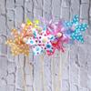 36 pcs Outside Toy Out Door Toys Windmill Toy Pinwheel Colorful DIY Windmill Outdoor Spinner Gift Small Windmill to Rotate Bamboo/2332 view 4