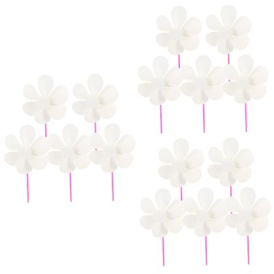 15 pcs Painting Windmill Toys Decor Outdoor Toys DIY Paper pinwheels Pinwheel Toy Color Your own pinwheels DIY pinwheels Toys Blank pinwheels for Painting manual/2637