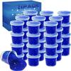 24 Pack Blue Galaxy Star Slime,Party Favor for Kids Girls & Boys,Non Sticky, Stress & Anxiety Relief, Wet, Super Soft Sludge Toy, Easter Egg Filling Stuffers view 1