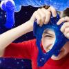 24 Pack Blue Galaxy Star Slime,Party Favor for Kids Girls & Boys,Non Sticky, Stress & Anxiety Relief, Wet, Super Soft Sludge Toy, Easter Egg Filling Stuffers view 4