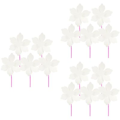 15 pcs Painting Windmill Unpainted pinwheels ' Toys Decor Toys for Boys Unfinished pinwheels White pinwheels to Decorate Kindergarten DIY pinwheels Outdoor Toys blank/2559