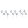 12 Pcs Windmill Outside Toy Outdoor Play Toys for Flash Toys Lawn Stake pinwheels Bird reflectors Pinwheel Toys Outdoor Ornaments Outdoor Pinwheels fan/2474 view 1