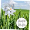 12 Pcs Windmill Outside Toy Outdoor Play Toys for Flash Toys Lawn Stake pinwheels Bird reflectors Pinwheel Toys Outdoor Ornaments Outdoor Pinwheels fan/2474 view 3