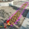 CMYUN Dragon Poi Purple Dragon Poi Ribbon with Head, Extra Long Dragon Dance Ribbon Streamer, Double-Sided Dragon Kite Dance Flag, for Adult Gym Sport Exercise (Size : Length - 8m/26ft) view 2