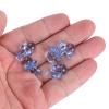 200Pcs Mini Acrylic Pacifiers, Babies Shower Plastic Pacifiers, Babies Party Decor Pacifier for Babies Shower Game, Babies Shower Pacifier Party Favor(Blue) view 2
