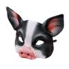 Animal Half Face Mask Halloween Costume Mask Horror Pig Masquerade Mask for Halloween Carnival Party Cosplay Props view 2