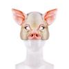 Animal Half Face Mask Halloween Costume Mask Horror Pig Masquerade Mask for Halloween Carnival Party Cosplay Props view 3