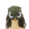 AYILUOBE Animal Half Face Mask Halloween Costume Mask Horror Owl Masquerade Mask for Halloween Easter Carnival Party Cosplay Props view 2