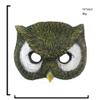 AYILUOBE Animal Half Face Mask Halloween Costume Mask Horror Owl Masquerade Mask for Halloween Easter Carnival Party Cosplay Props view 4