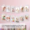1st Birthday Photo Banner for Newborn to 12 Months, Monthly Milestone Photograph Bunting Garland, First Birthday Photo Banner for Birthday Celebration Decoration, DIY Props (Silver) view 3