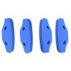 4PCS RC Urethane Front Bumper for Tamiya TT-01/TT-02/TGS 53683 OP683 51007 Bumper Upgrade Parts(Blue view 1
