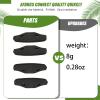 4PCS RC Urethane Front Bumper for Tamiya TT-01/TT-02/TGS 53683 OP683 51007 Bumper Upgrade Parts(Black) view 3