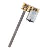 1024GA20 DC 6V/12V Thread Flip N20 Gear Motor M4 x 55mm Shaft for , Landing Gear, Mechanical Arms, Electronic Toys (12V 200RPM) view 1