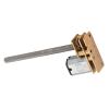 1024GA20 DC 6V/12V Thread Flip N20 Gear Motor M4 x 55mm Shaft for , Landing Gear, Mechanical Arms, Electronic Toys (12V 200RPM) view 2