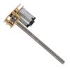1024GA20 DC 6V/12V Thread Flip N20 Gear Motor M4 x 55mm Shaft for , Landing Gear, Mechanical Arms, Electronic Toys (12V 200RPM) view 4