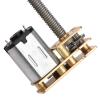 1024GA20 DC 6V/12V Thread Flip N20 Gear Motor M4 x 55mm Shaft for , Landing Gear, Mechanical Arms, Electronic Toys (12V 60RPM) view 3