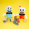 Toynk Cuphead 8-Inch Plush Set of 2 | Cuphead and Mugman view 2