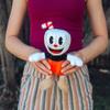 Toynk Cuphead 8-Inch Plush Set of 2 | Cuphead and Mugman view 3