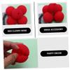 ABOOFAN 150pcs Red Sponge Clown Nose for Cosplay Lightweight Comfortable Wear for Circus Performance Party Decorations view 3